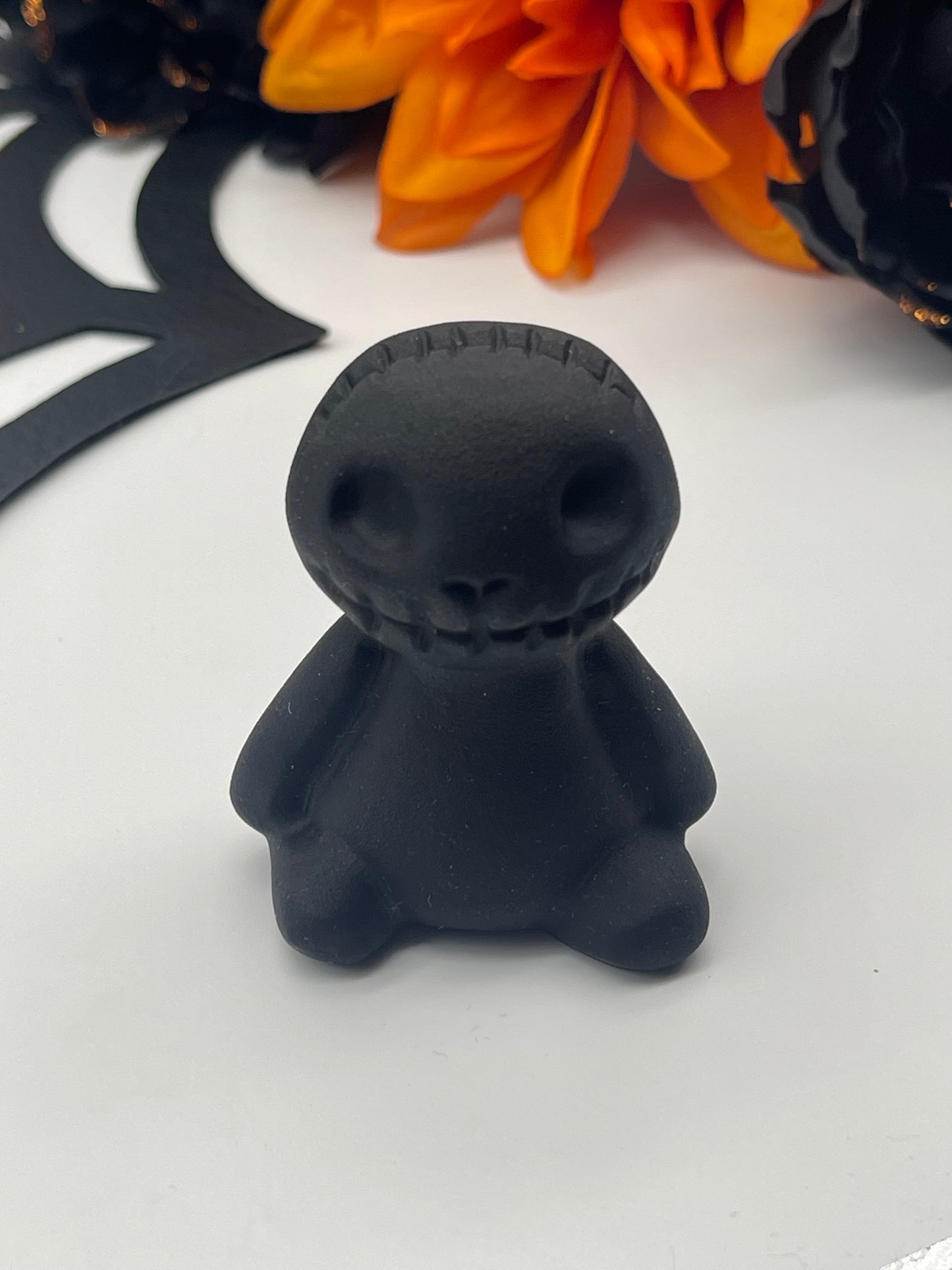Black Obsidian Voodoo Doll Carving