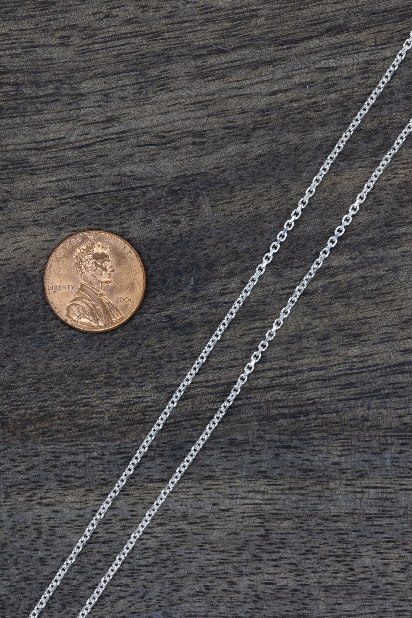 Adjustable Link .925 Sterling Silver Chain