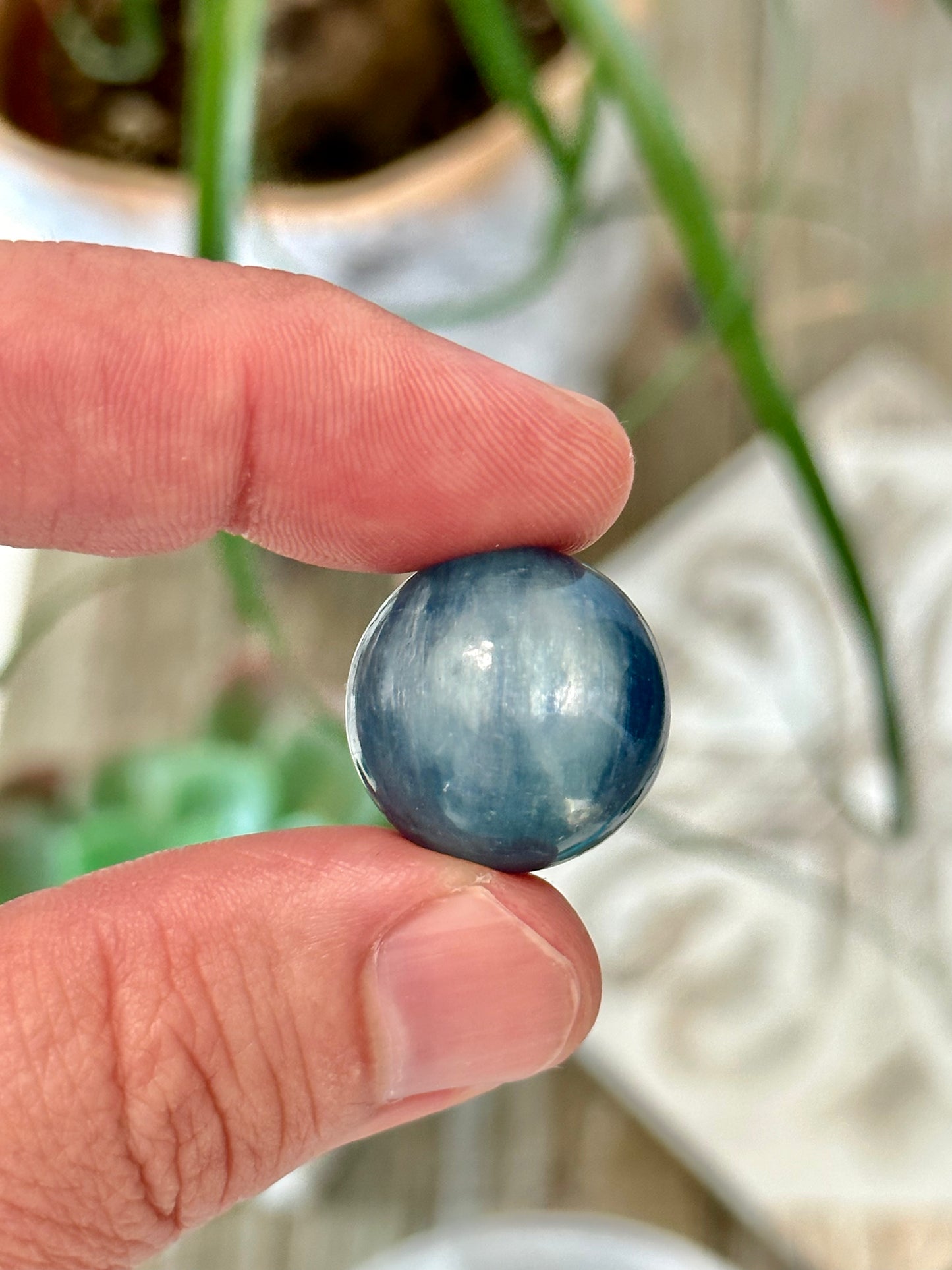 High Quality, Blue Kyanite Mini Spheres