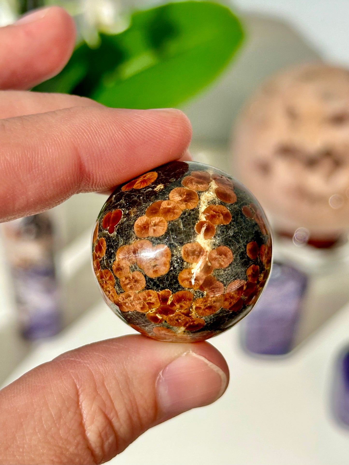 Peanut Obsidian Sphere, Mexico