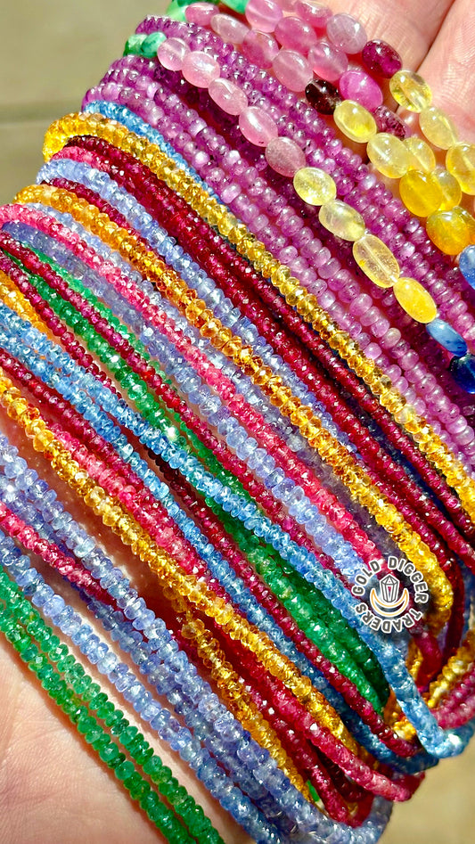 Adjustable Length Beaded Chain (click to see different materials)