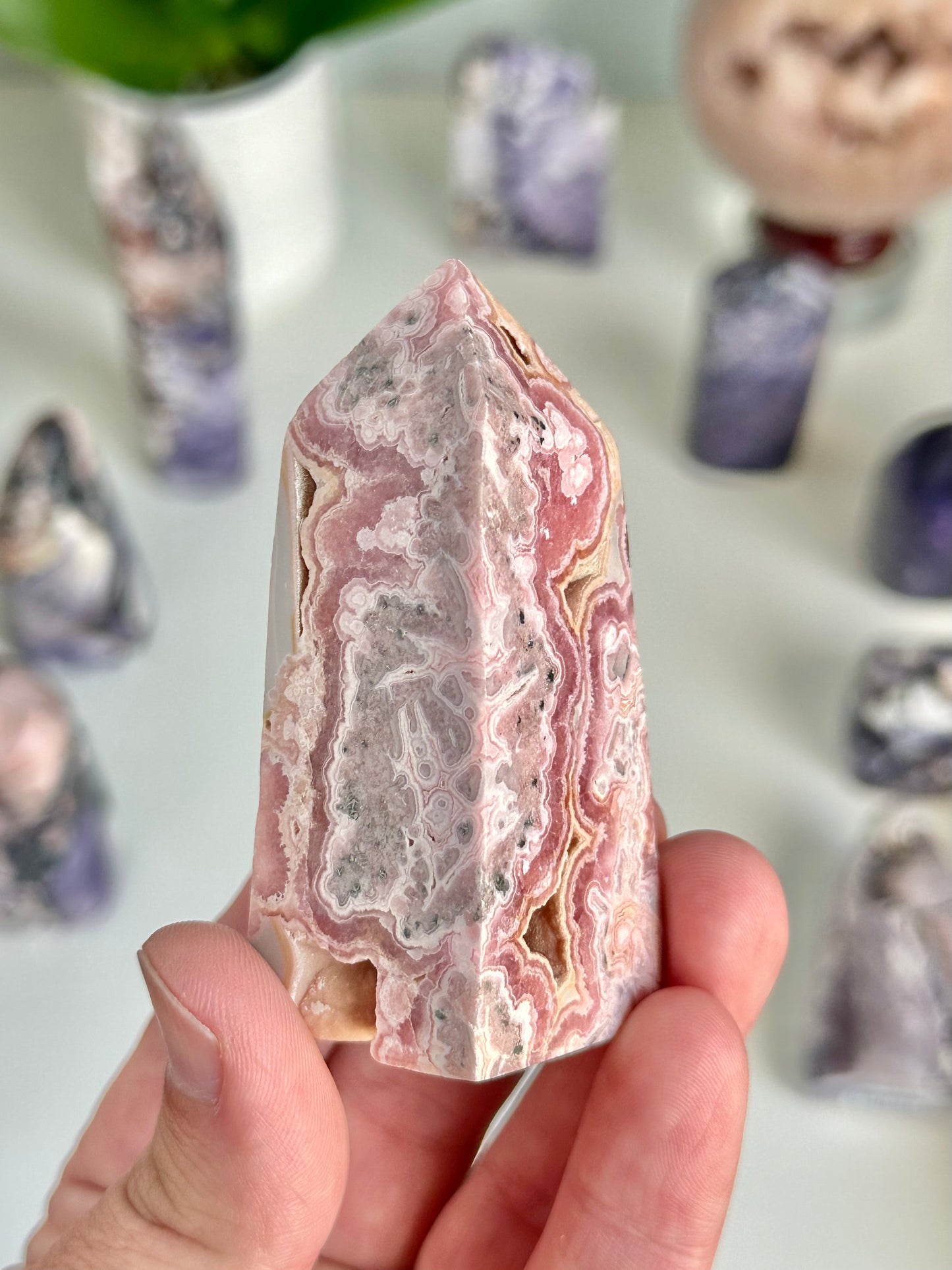 AAA Rhodochrosite Obelisk Tower, Argentina