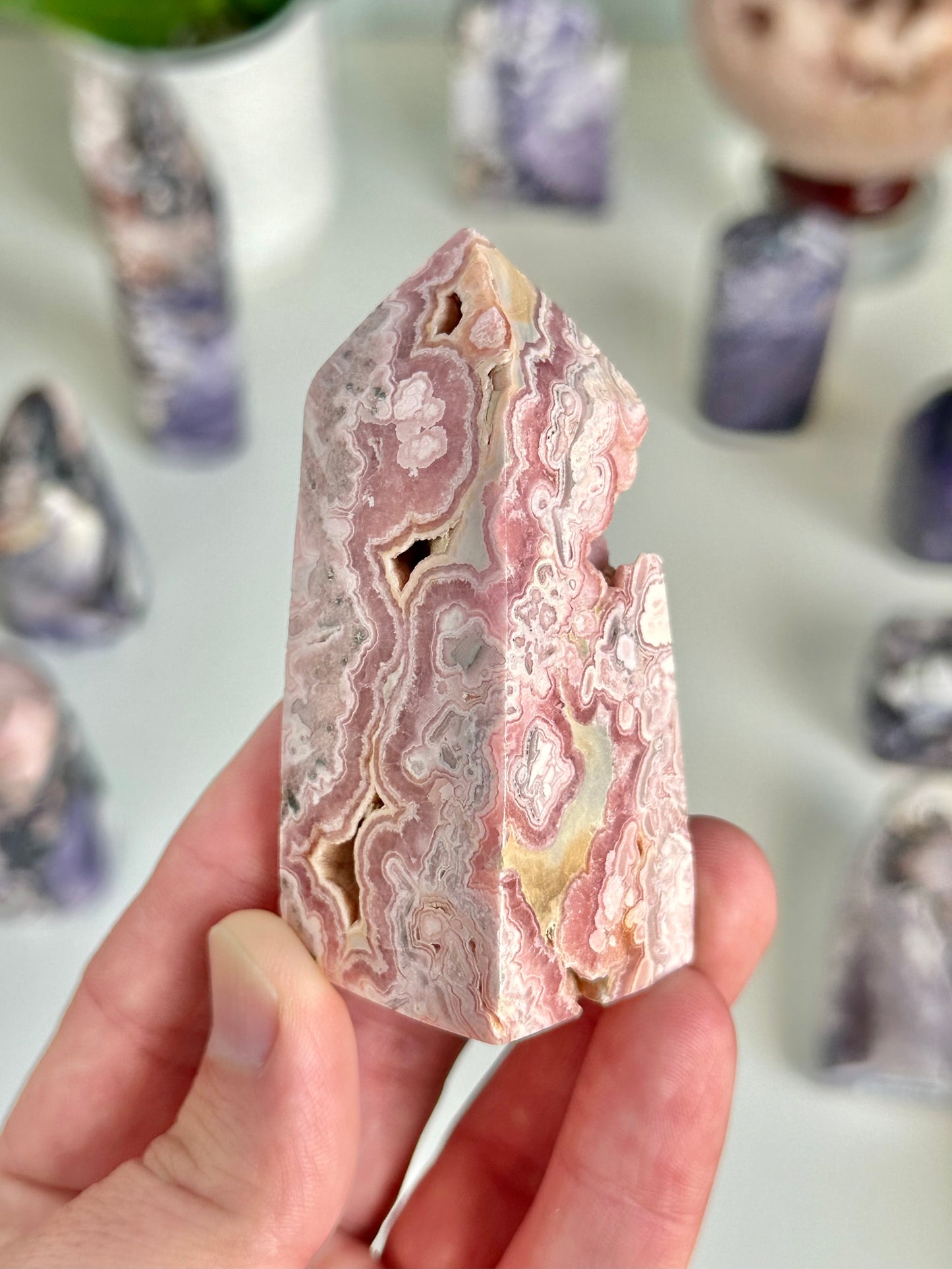 AAA Rhodochrosite Obelisk Tower, Argentina