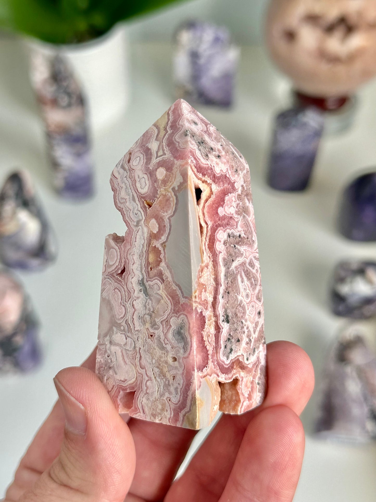 AAA Rhodochrosite Obelisk Tower, Argentina