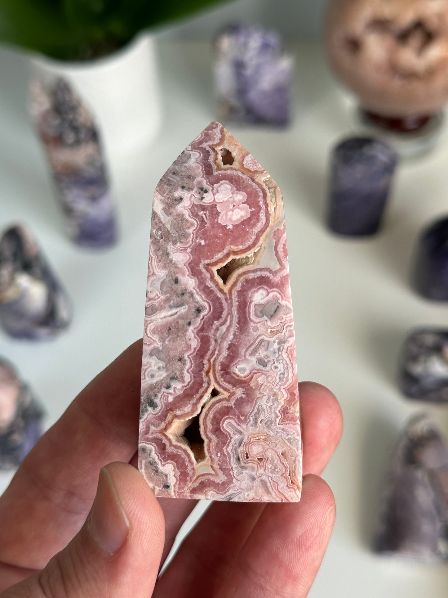 AAA Rhodochrosite Obelisk Tower, Argentina