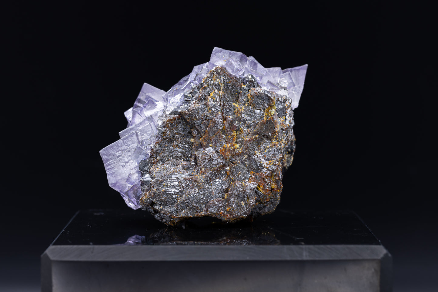 Elmwood Fluorite with Sphalerite Specimen (Elmwood, TN)