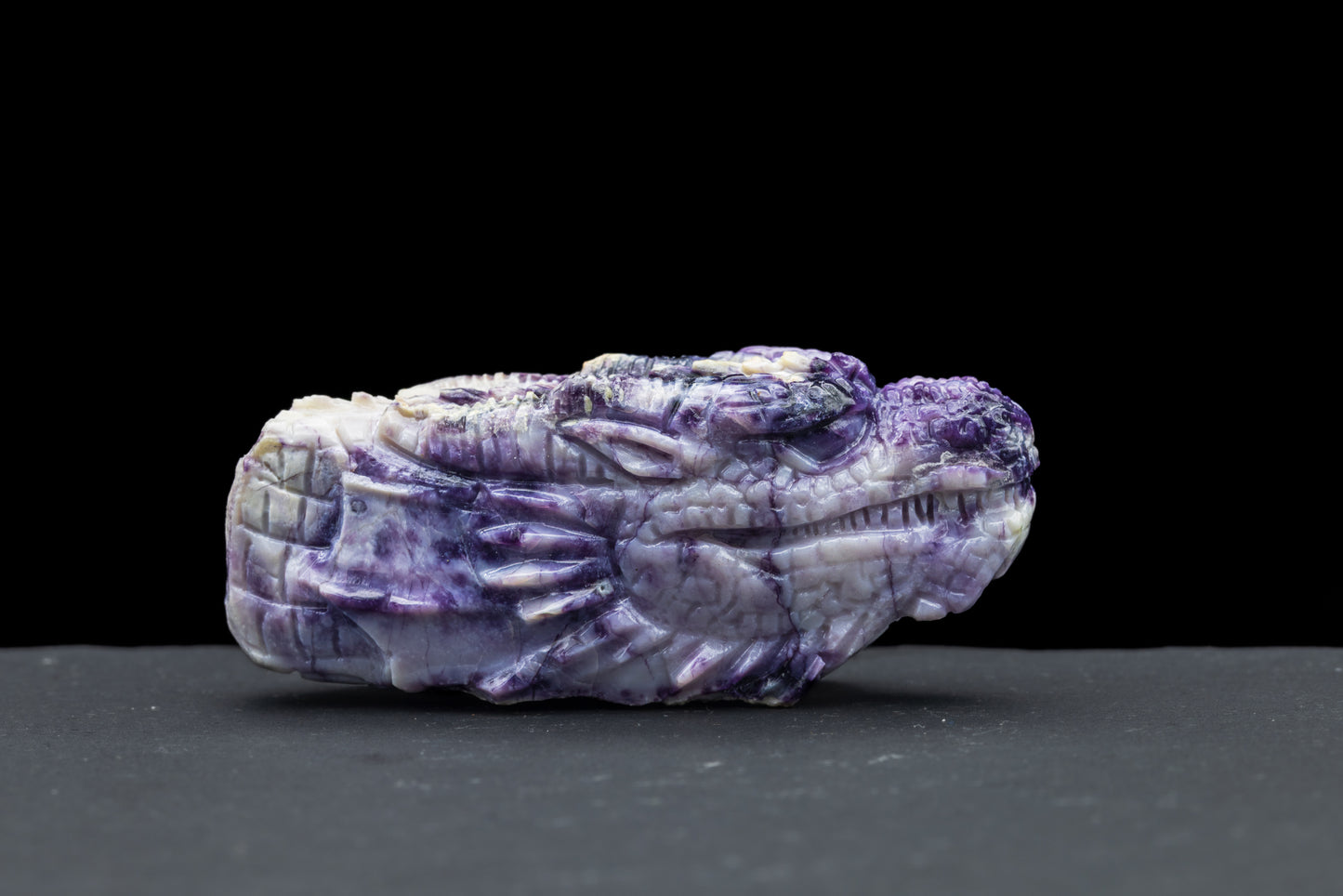 Tiffany Stone Dragon Carving