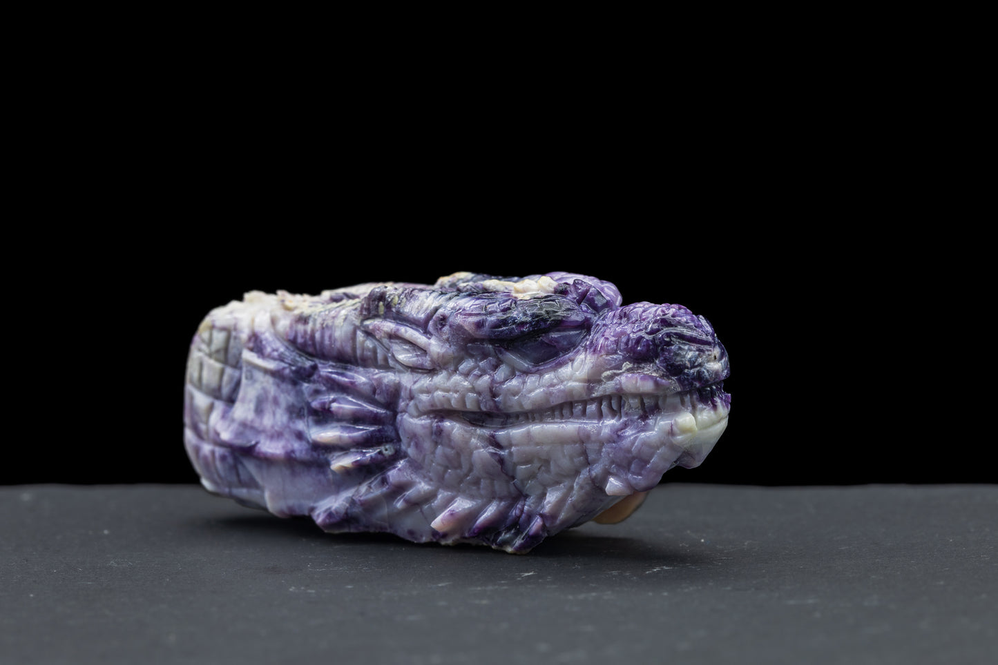 Tiffany Stone Dragon Carving