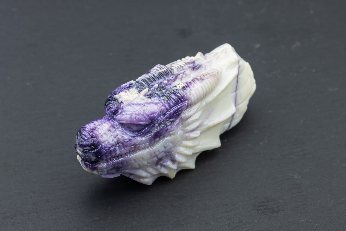 Tiffany Stone Dragon Carving