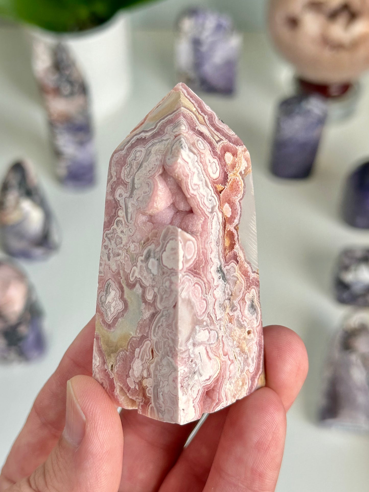 AAA Rhodochrosite Obelisk Tower, Argentina