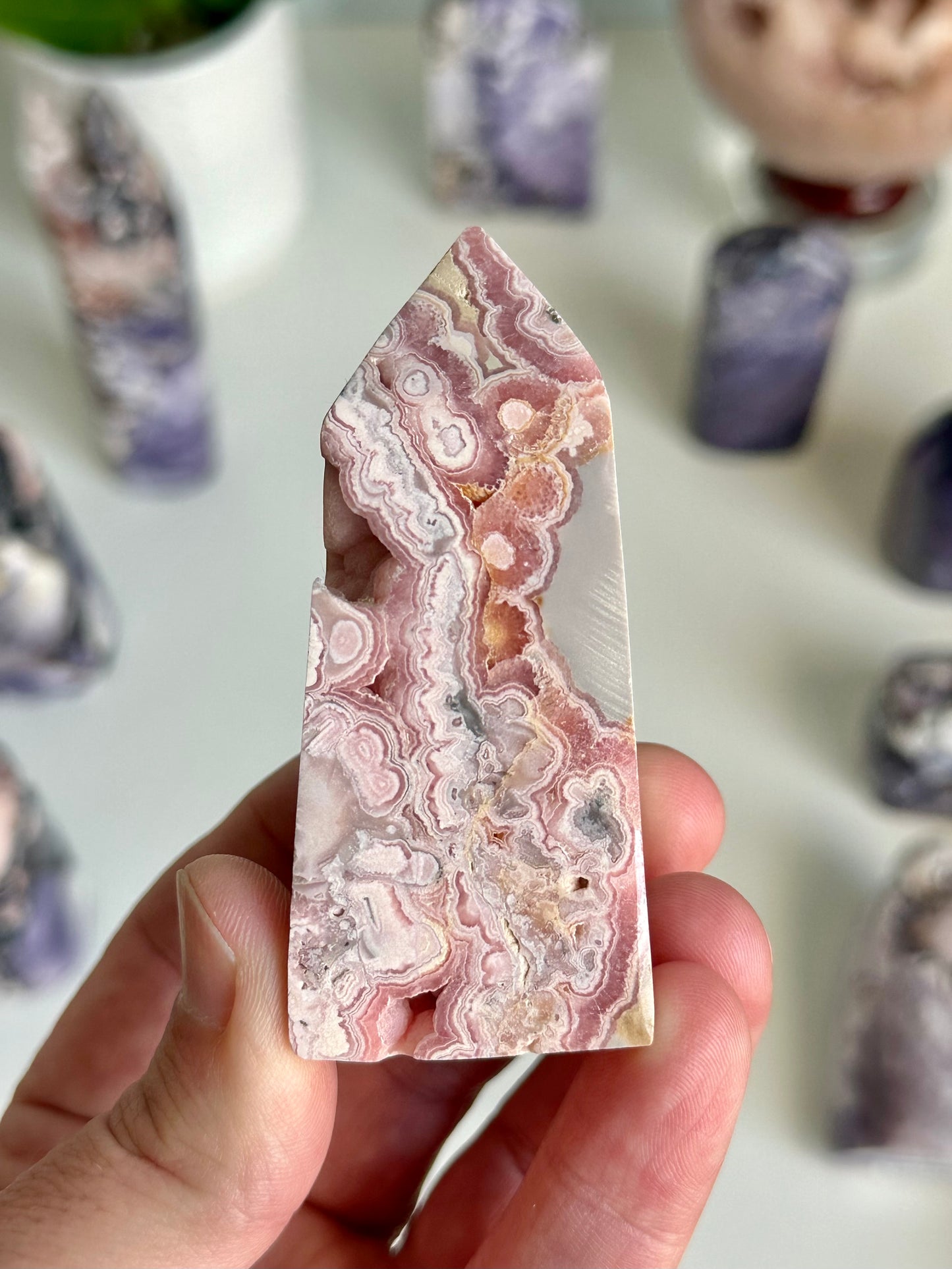 AAA Rhodochrosite Obelisk Tower, Argentina