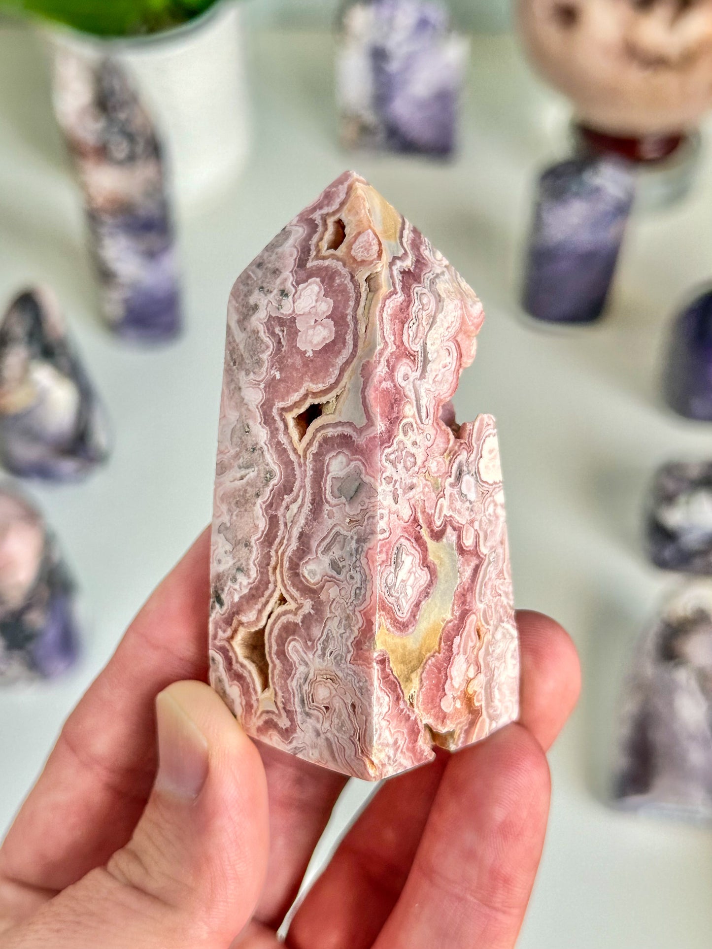 AAA Rhodochrosite Obelisk Tower, Argentina