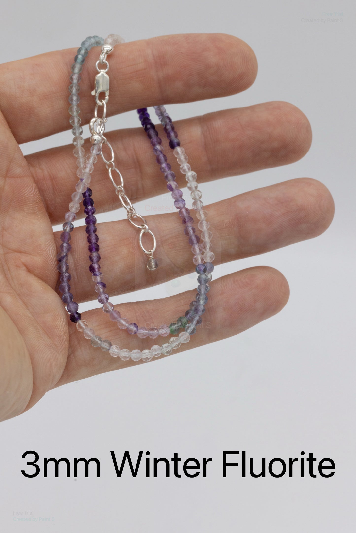 Adjustable Length Beaded Chain (click to see different materials)
