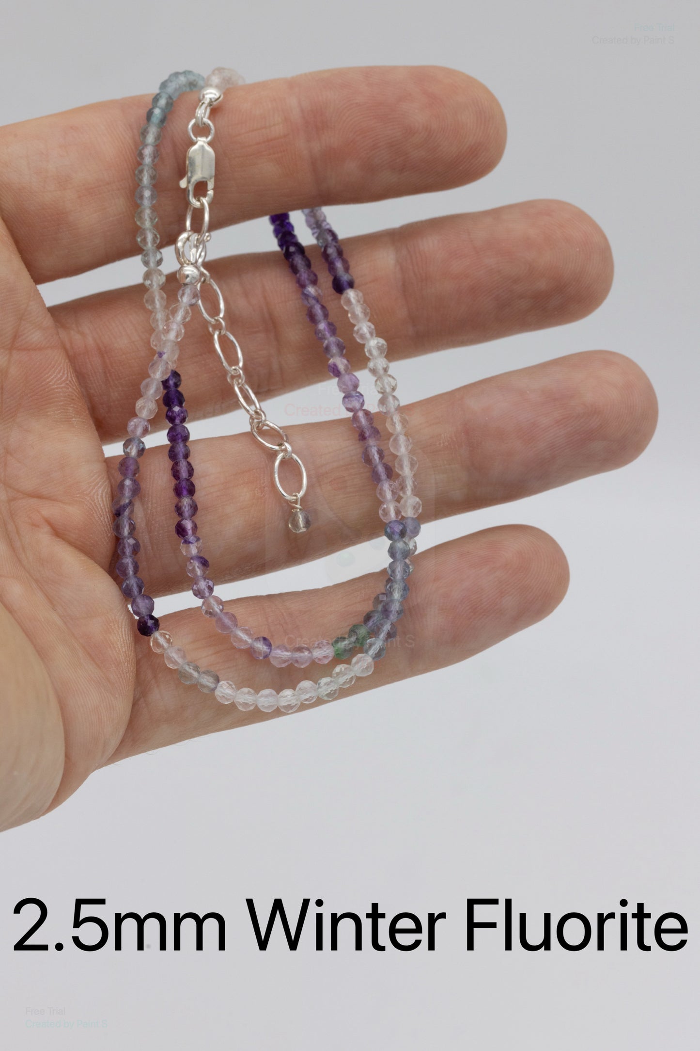 Adjustable Length Beaded Chain (click to see different materials)