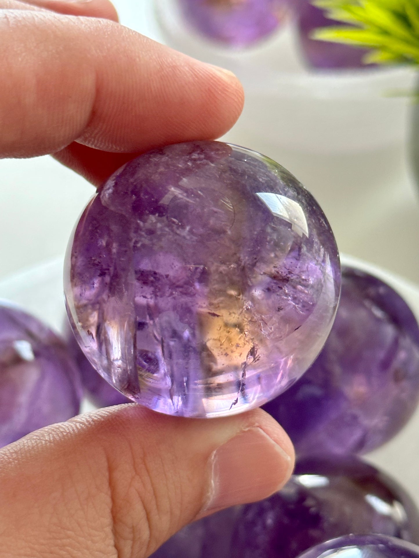 Ametrine Sphere